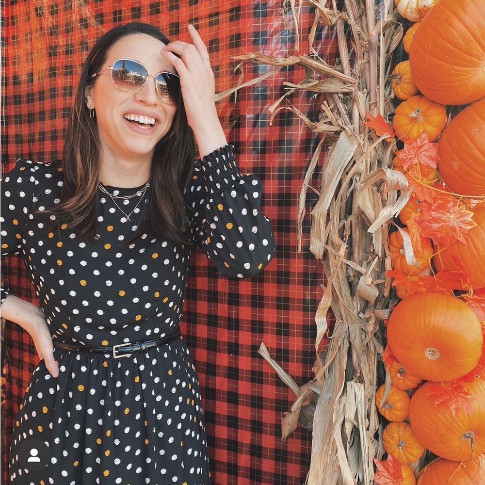 Polka Dot Maxi Dress